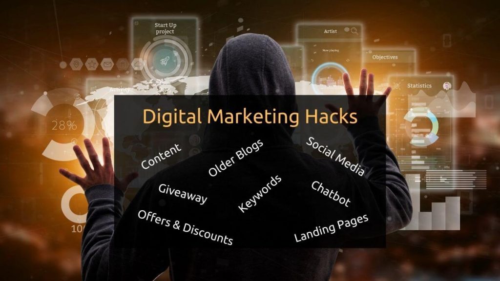 digital marketing hacks