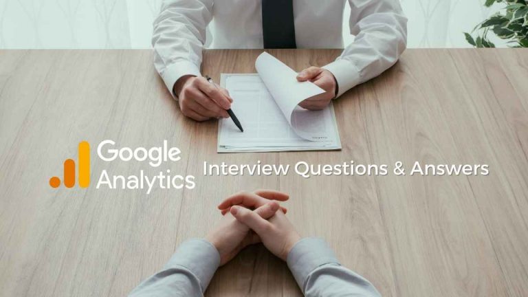 Google Analytics interview questions and answers