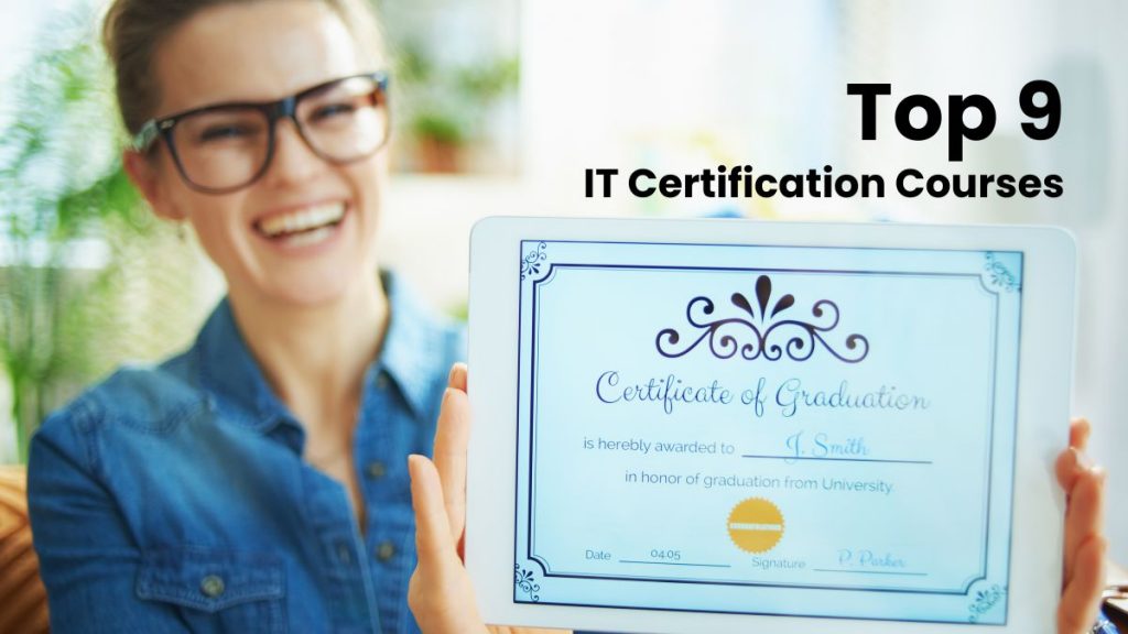 it certification courses