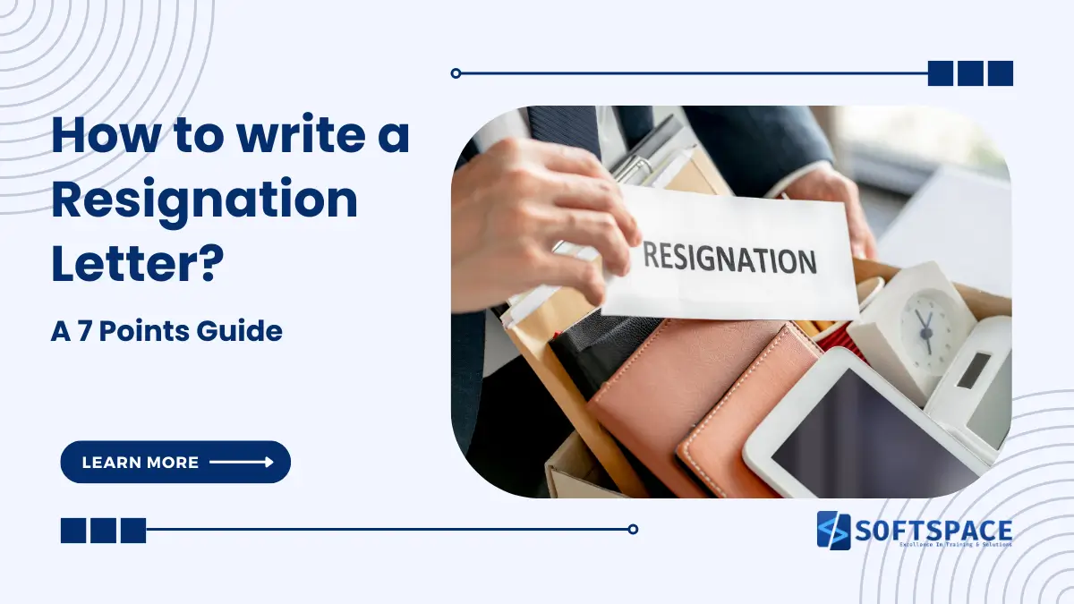 how to write a resignation letter