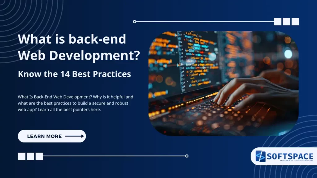 What is back-end web development?