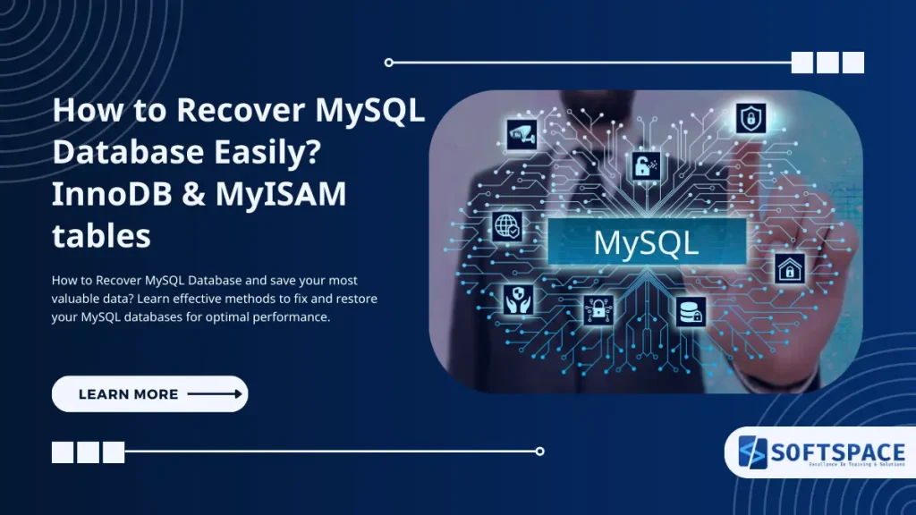 how to recover mysql database