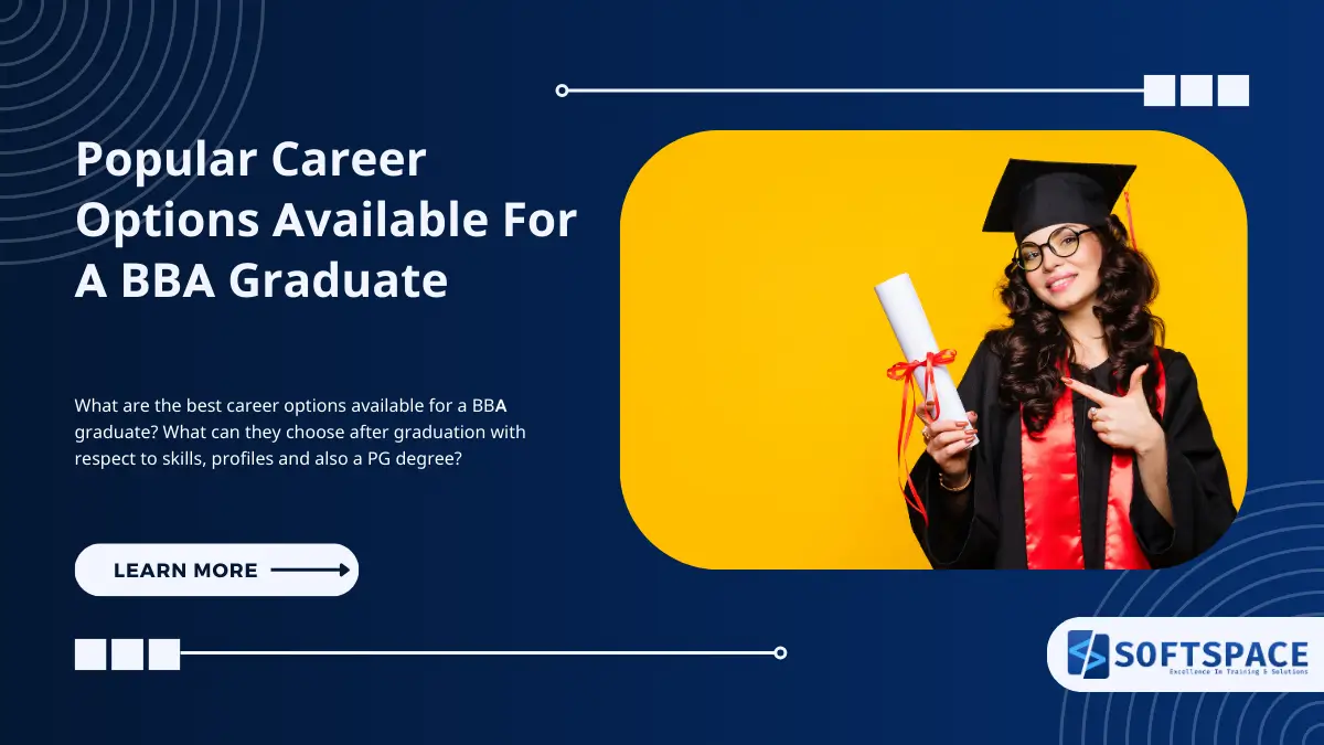 Career Options Available For A BBA Graduate