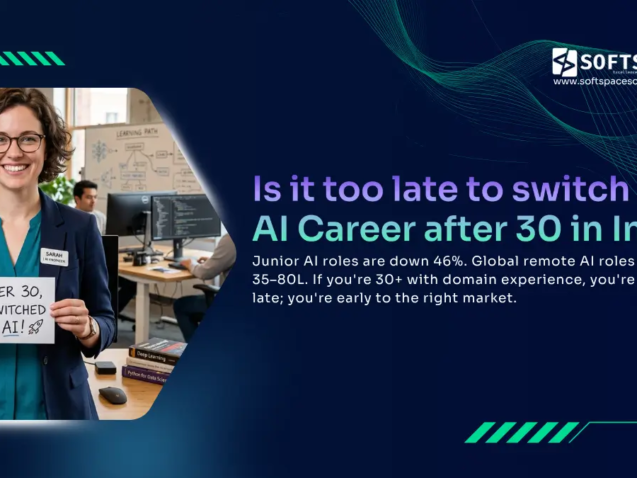 is it too late to switch to an AI career after 30 in India